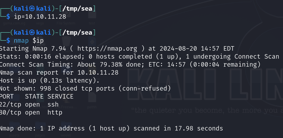 nmap scan